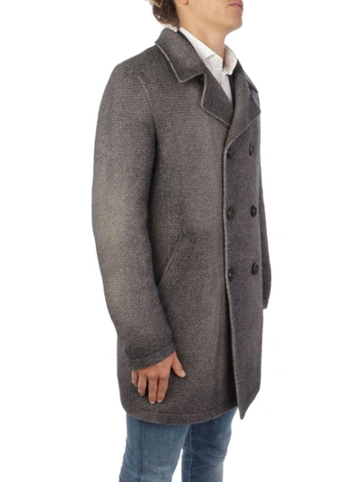 Shop Gimos Gimo's Men's Grey Wool Coat
