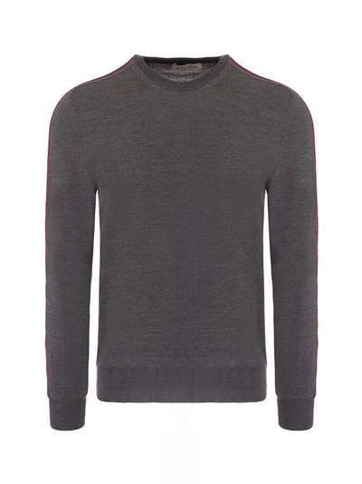 Shop Alexander Mcqueen Men's Grey Polyamide Sweater