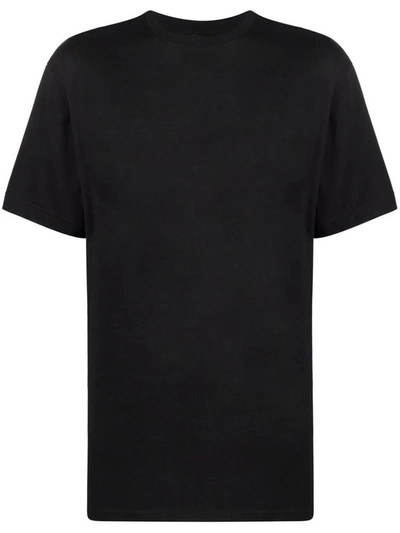 Shop Adidas Y-3 Yohji Yamamoto Men's Black Cotton T-shirt