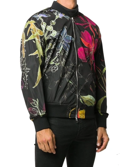 Shop Alexander Mcqueen Men's Black Polyamide Outerwear Jacket