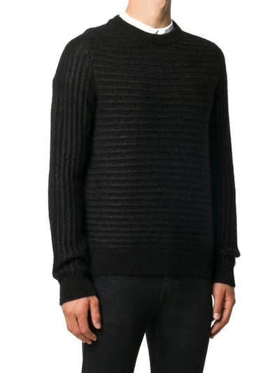 Shop Saint Laurent Men's Black Sweater