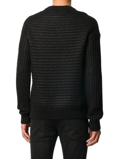 Shop Saint Laurent Men's Black Sweater