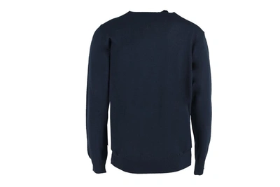 Shop Paul & Shark Men's Blue Wool Sweater
