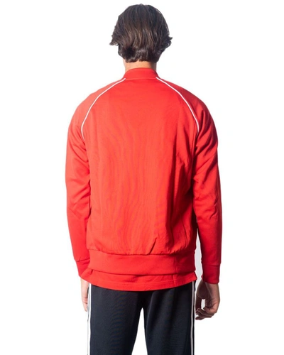 Adidas Originals Adidas Men's Gf0196 Red Polyester Sweatshirt | ModeSens