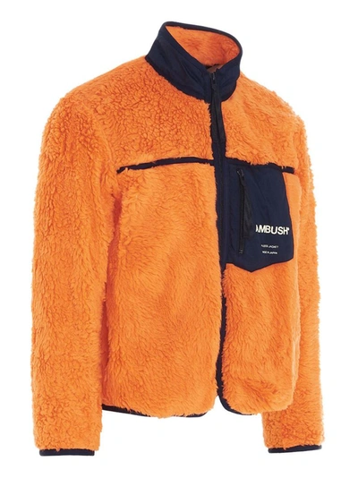 Shop Ambush Men's Orange Outerwear Jacket