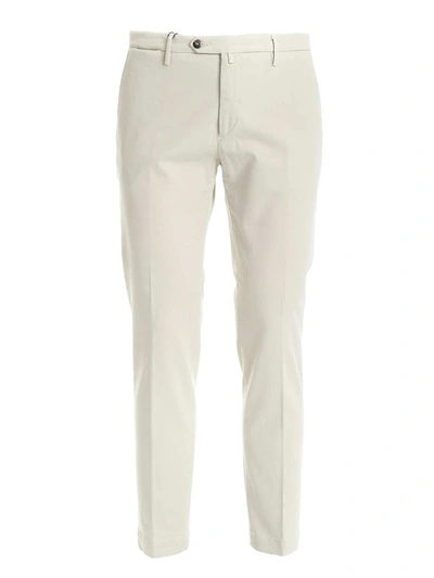 Shop Briglia 1949 Men's Grey Cotton Pants