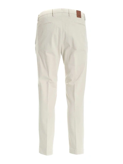 Shop Briglia 1949 Men's Grey Cotton Pants