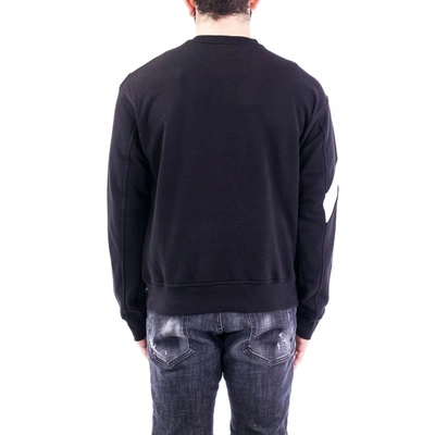 Shop Neil Barrett Men's Black Cotton Sweatshirt