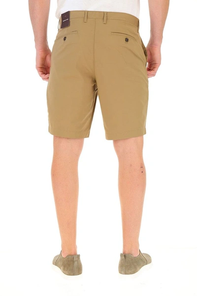 Shop Michael Michael Kors Michael Kors Men's Brown Cotton Shorts