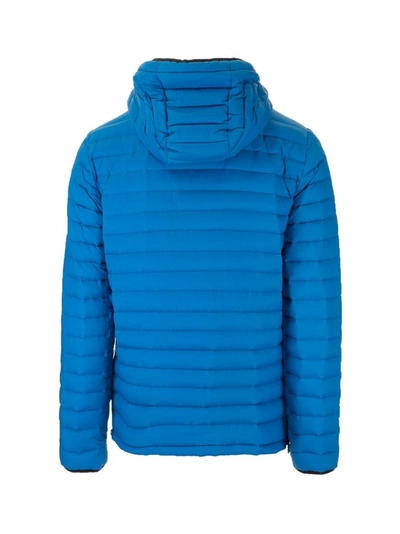 Shop Moose Knuckles Men's Blue Other Materials Outerwear Jacket