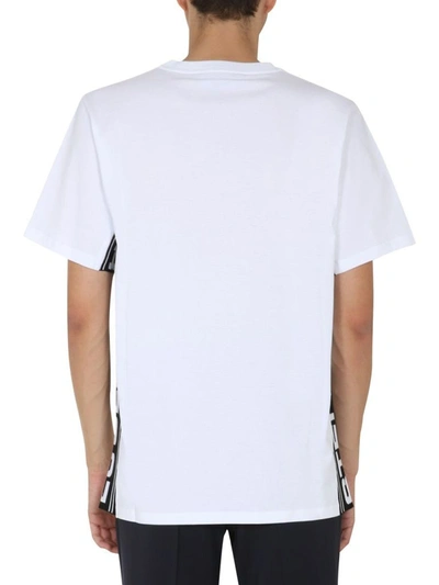 Shop Stella Mccartney Men's White Cotton T-shirt