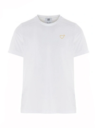 Shop Adidas Originals Adidas Men's White T-shirt