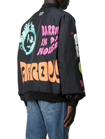 Shop Barrow Men's Black Polyester Outerwear Jacket