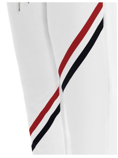 Shop Thom Browne Men's White Other Materials Pants