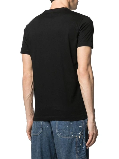 Shop Dsquared2 Men's Black Cotton T-shirt