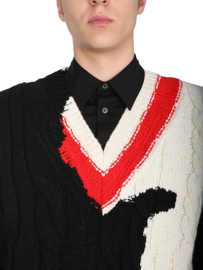 Shop Alexander Mcqueen Men's Beige Wool Vest