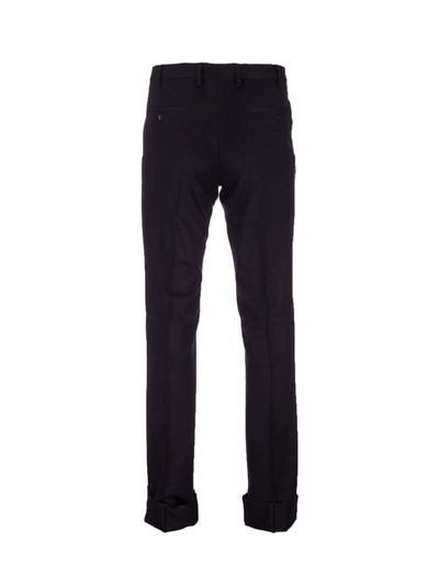 Shop Loro Piana Men's Black Cashmere Pants