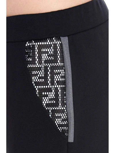 Shop Fendi Men's Black Cotton Joggers