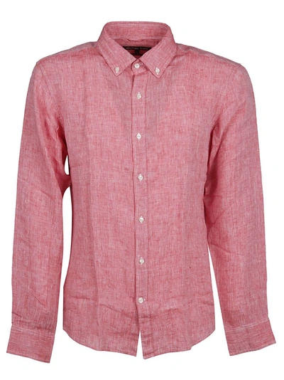 Shop Michael Michael Kors Michael Kors Men's Pink Linen Shirt