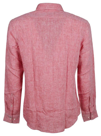 Shop Michael Michael Kors Michael Kors Men's Pink Linen Shirt