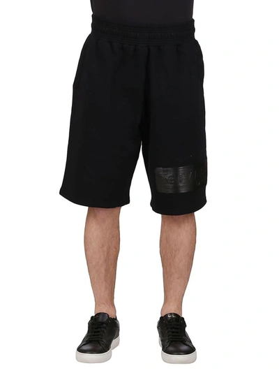 Shop Givenchy Men's Black Cotton Shorts