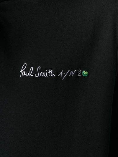 Shop Paul Smith Men's Black Cotton Sweatshirt