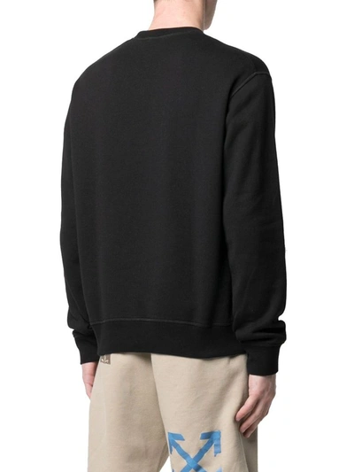 Shop Dsquared2 Men's Black Cotton Sweatshirt