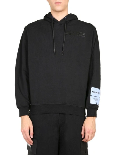 Shop Mcq By Alexander Mcqueen Men's Black Sweatshirt