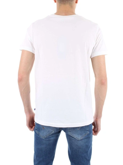 Shop K-way Men's White Cotton T-shirt