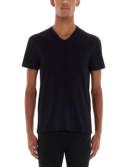 Shop Tom Ford Men's Blue Other Materials T-shirt