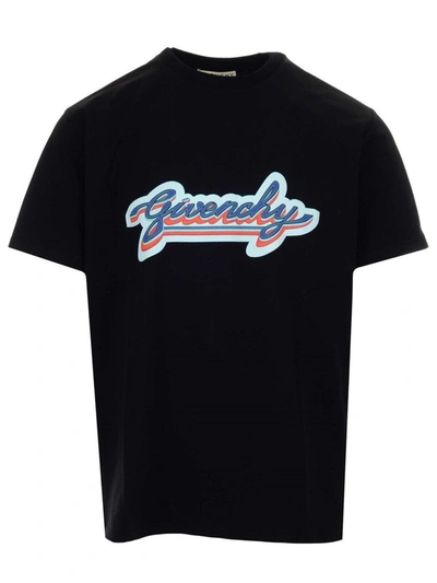 Shop Givenchy Men's Black Other Materials T-shirt