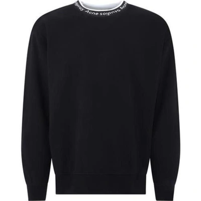 Shop Acne Studios Men's Black Other Materials Sweatshirt