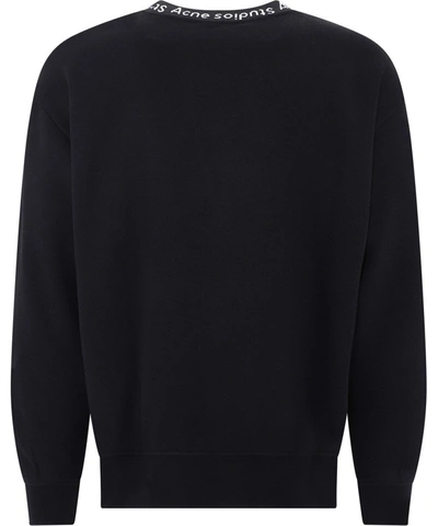 Shop Acne Studios Men's Black Other Materials Sweatshirt