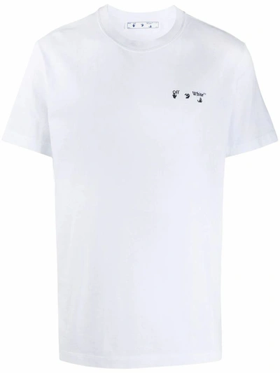 Shop Off-white Men's White Cotton T-shirt