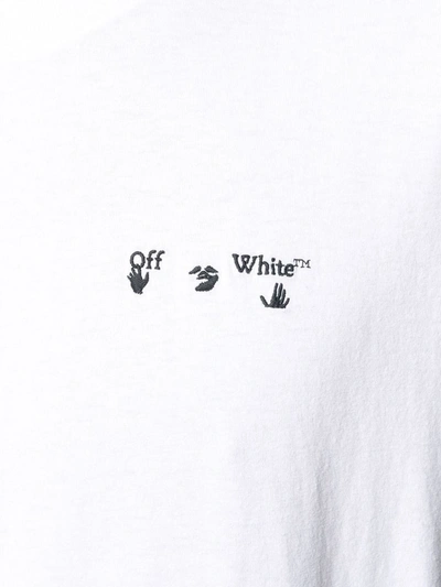 Shop Off-white Men's White Cotton T-shirt