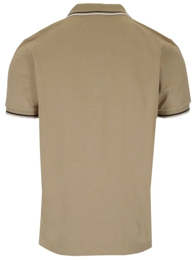 Shop Woolrich Men's Beige Other Materials Polo Shirt