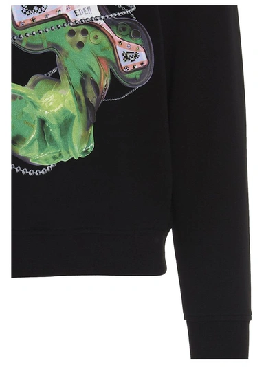 Shop Mcq By Alexander Mcqueen Men's Black Other Materials Sweatshirt
