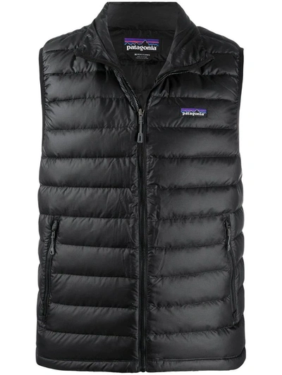 Shop Patagonia Men's Black Polyamide Vest