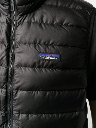 Shop Patagonia Men's Black Polyamide Vest