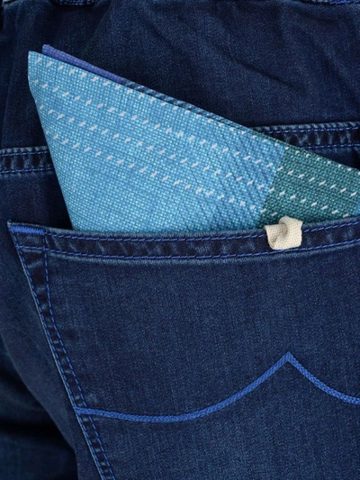 Shop Jacob Cohen Men's Blue Other Materials Shorts
