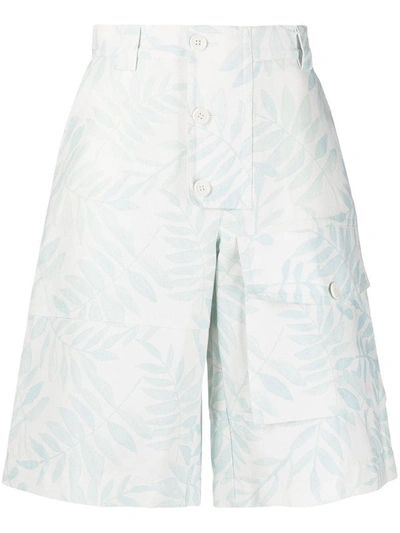 Shop Jacquemus Men's White Cotton Shorts