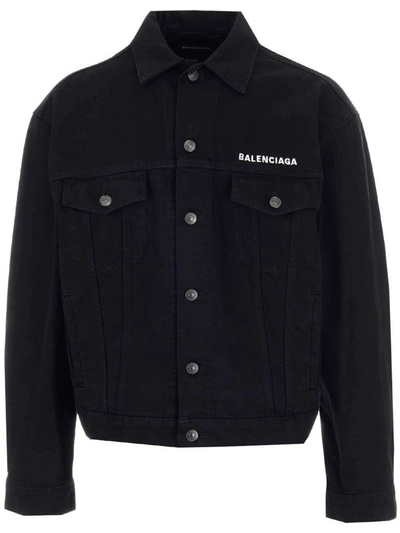 Shop Balenciaga Black Jacket