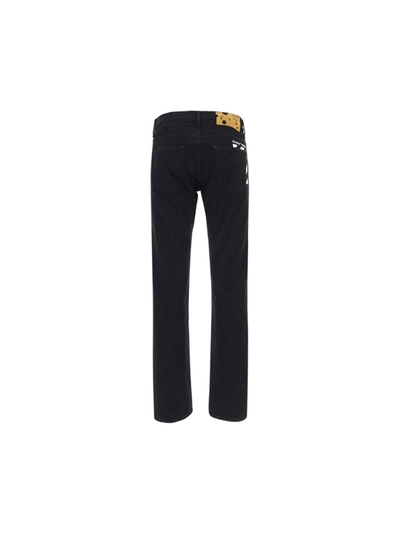 Shop Off-white Men's Black Other Materials Jeans