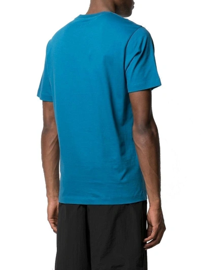 Shop C.p. Company Cp Company Men's Light Blue Cotton T-shirt