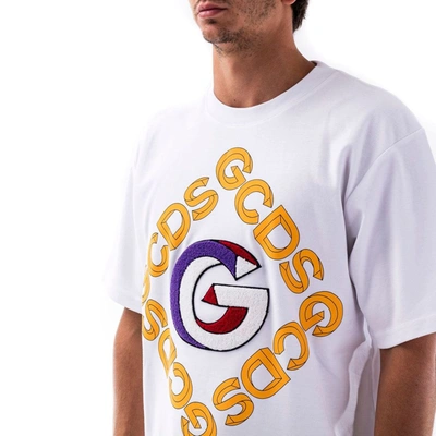 Shop Gcds Men's White T-shirt