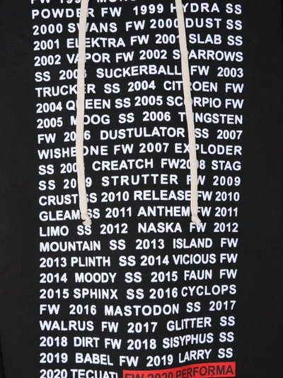 Shop Rick Owens Drkshdw Drkshdw By Rick Owens Men's Black Other Materials Sweatshirt