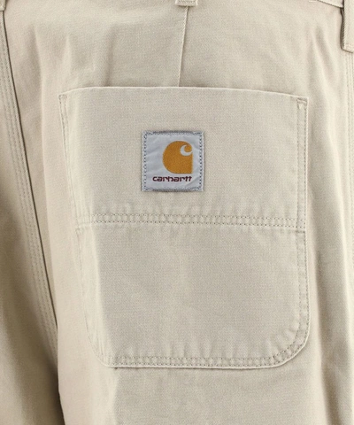 Shop Carhartt Men's Beige Cotton Shorts