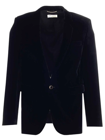 Shop Saint Laurent Men's Black Jacket