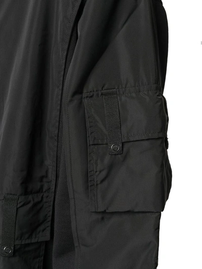 Shop Mcq By Alexander Mcqueen Men's Black Polyester Outerwear Jacket