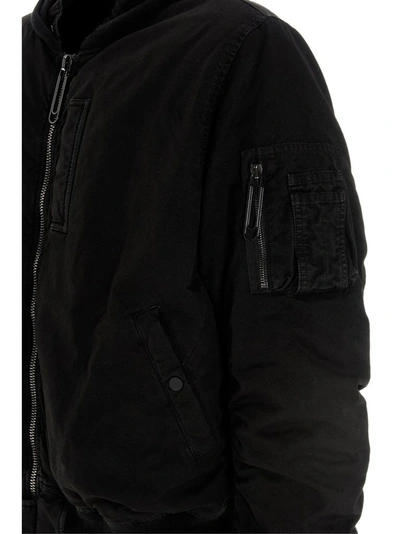 Shop Off-white Black Outerwear Jacket